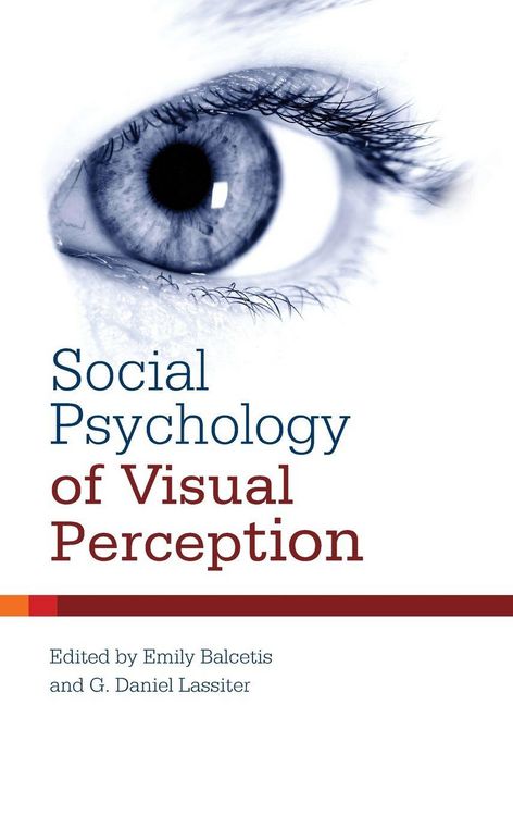 Produktbild: Social Psychology of Visual Perception