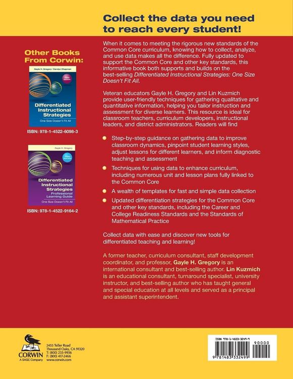 Produktbild: Data Driven Differentiation in the Standards-Based Classroom