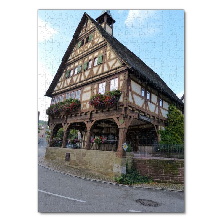 Produktbild: Lais Puzzle Fachwerkhaus 500 Teile