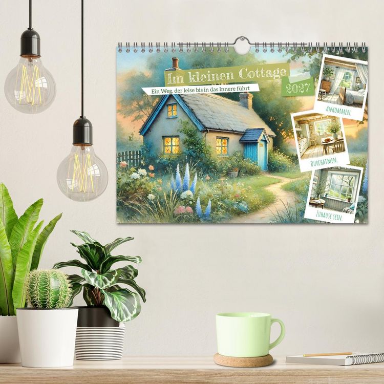 Produktbild: Im kleinen Cottage (Wandkalender 2027 DIN A4 quer), CALVENDO Monatskalender