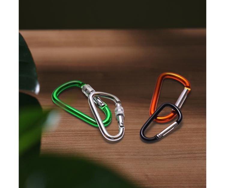 Produktbild: Scout Metallkarabiner 4 St&uuml;ck