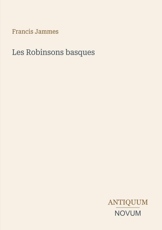 Produktbild: Les Robinsons basques