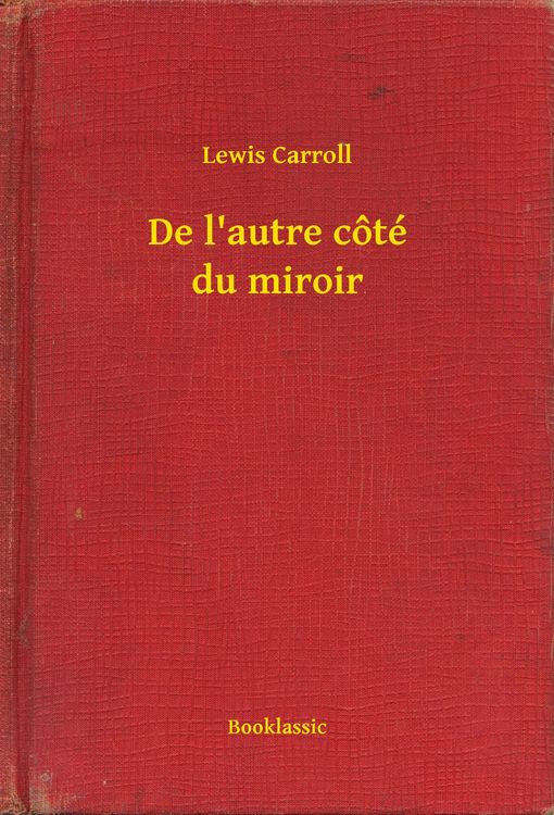 Produktbild: De l'autre c&ocirc;t&eacute; du miroir