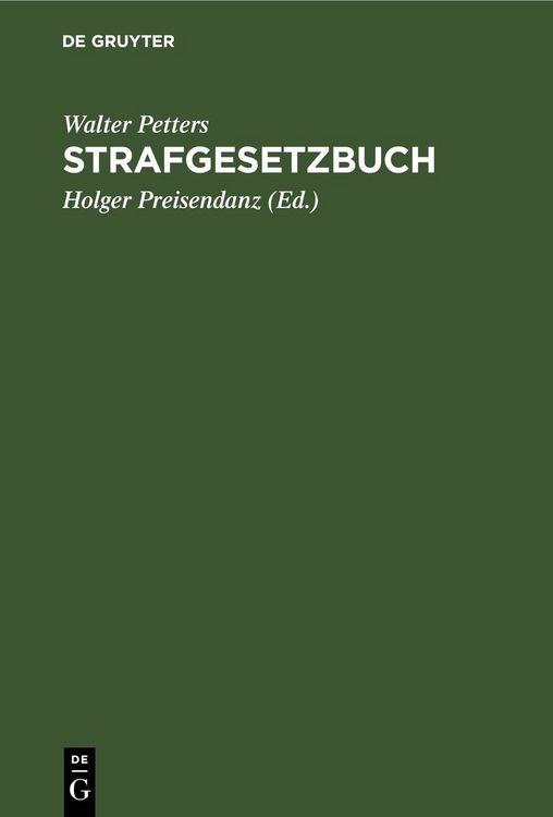 Produktbild: Strafgesetzbuch
