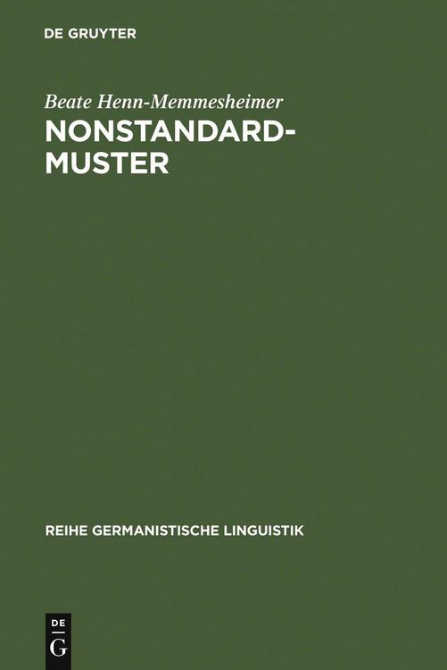 Produktbild: Nonstandardmuster