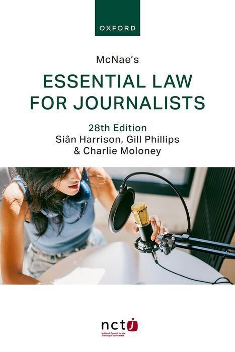Produktbild: McNae's Essential Law for Journalists