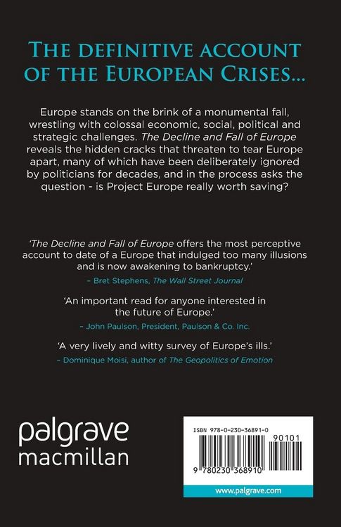 Produktbild: The Decline and Fall of Europe