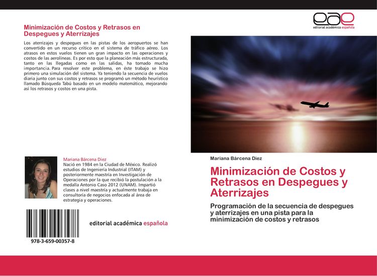 Produktbild: Minimizaci&oacute;n de Costos y Retrasos en Despegues y Aterrizajes