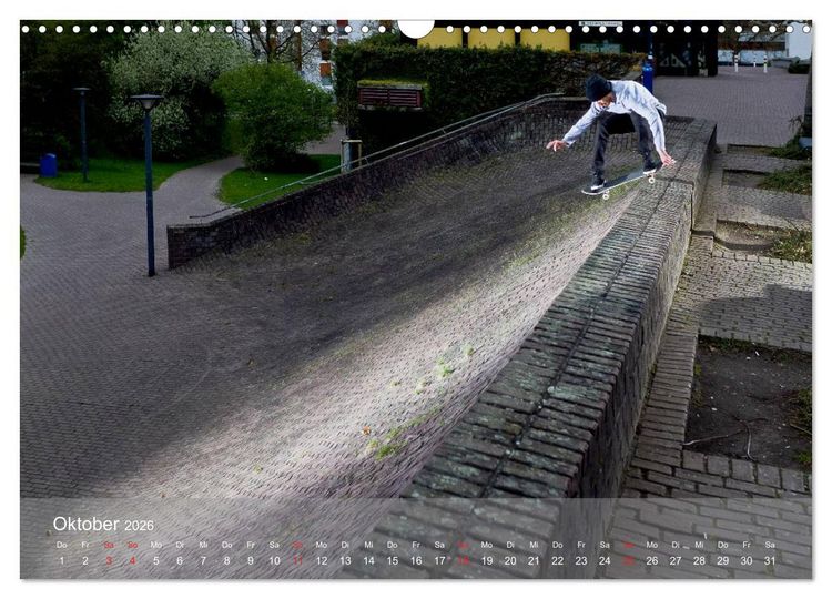 Produktbild: THIS IS SKATEBOARDING 2026 (Wandkalender 2026 DIN A3 quer), CALVENDO Monatskalender
