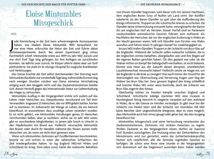 Produktbild: Die Geschichte der Magie f&uuml;r Potter-Fans