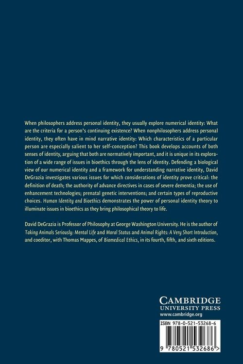Produktbild: Human Identity and Bioethics