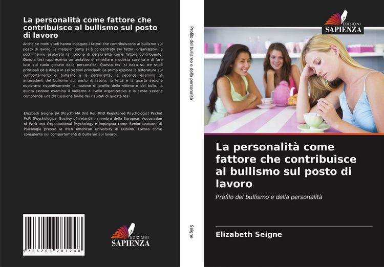 Produktbild: La personalit&agrave; come fattore che contribuisce al bullismo sul posto di lavoro