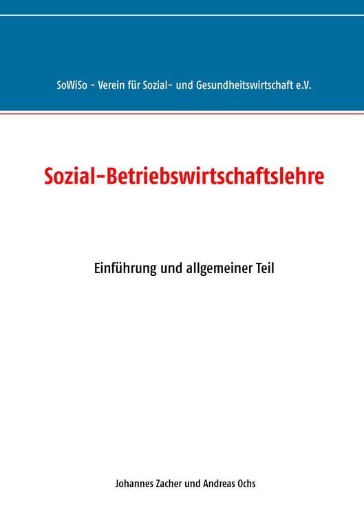 Produktbild: Sozial-Betriebswirtschaftslehre
