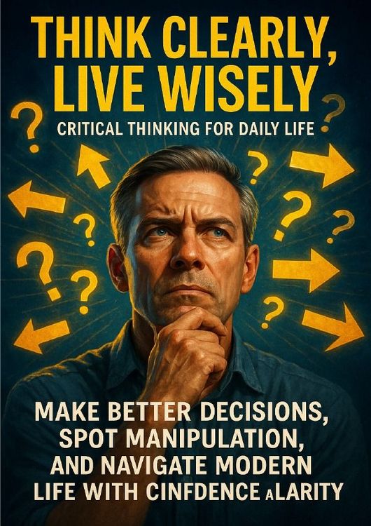 Produktbild: Think Clearly, Live Wisely: Critical Thinking for Daily Life