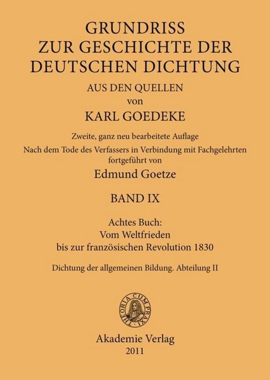 Produktbild: Achtes Buch: Vom Weltfrieden bis zur franz&ouml;sischen Revolution 1830