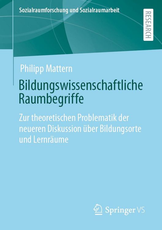 Produktbild: Bildungswissenschaftliche Raumbegriffe