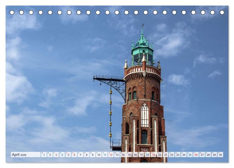 Produktbild: Cuxhavener Land (Tischkalender 2026 DIN A5 quer), CALVENDO Monatskalender