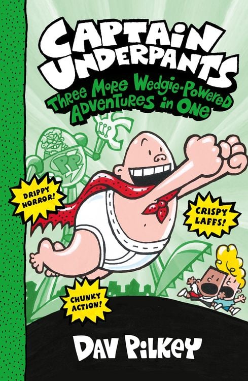 Produktbild: Captain Underpants: Three More Wedgie-Powered Adventures in One (Books 4-6) (NE)