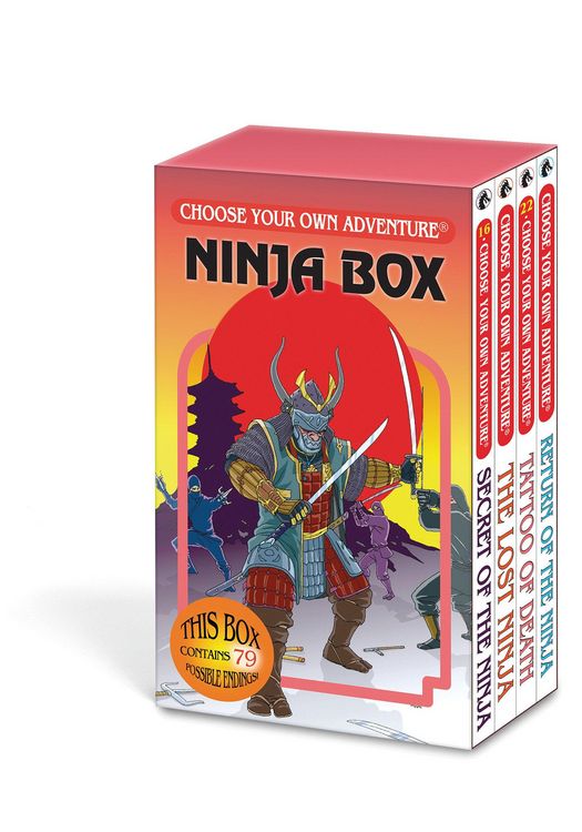 Produktbild: Choose Your Own Adventure 4-Book Boxed Set Ninja Box (Secret of the Ninja, Tattoo of Death, the Lost Ninja, Return of the Ninja)