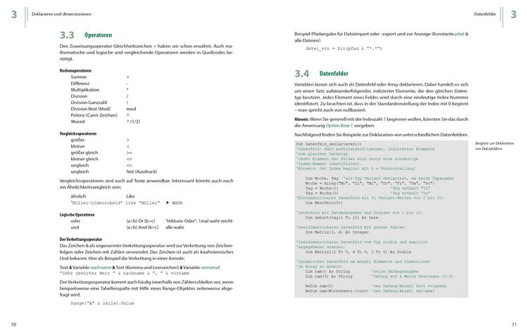 Produktbild: Das VBA-Kochbuch f&uuml;r Excel-Anwender