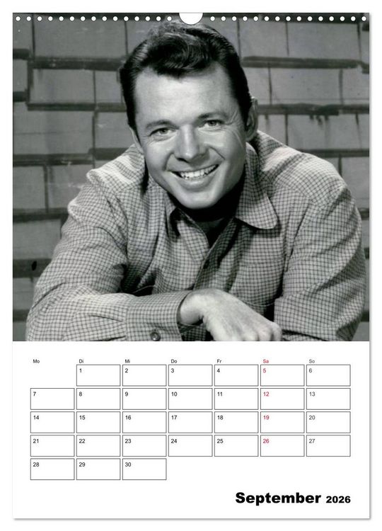 Produktbild: Leinwandhelden. Unvergessene Filmstars (Wandkalender 2026 DIN A3 hoch), CALVENDO Monatskalender