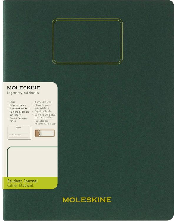 Produktbild: Moleskine Student Cahier, XXL, blanko, Kartoneinband, Myrtengr&uuml;n
