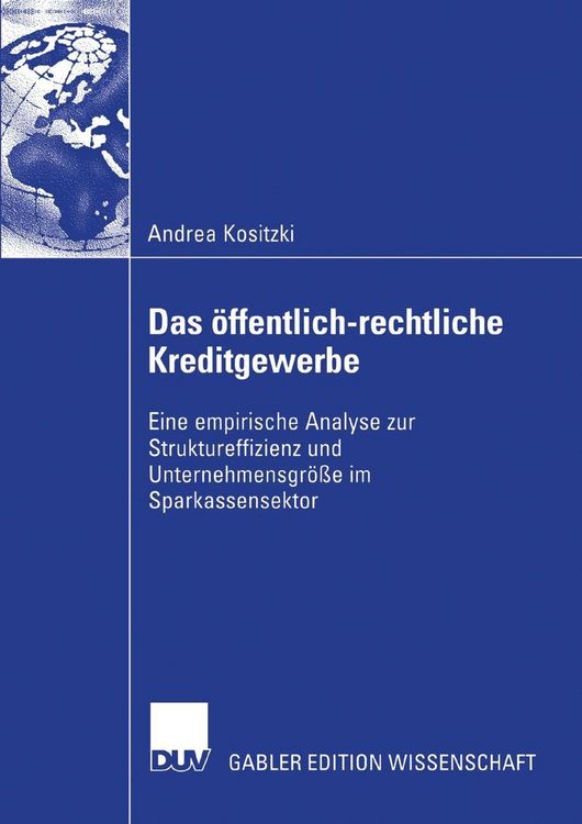 Produktbild: Das &ouml;ffentlich-rechtliche Kreditgewerbe