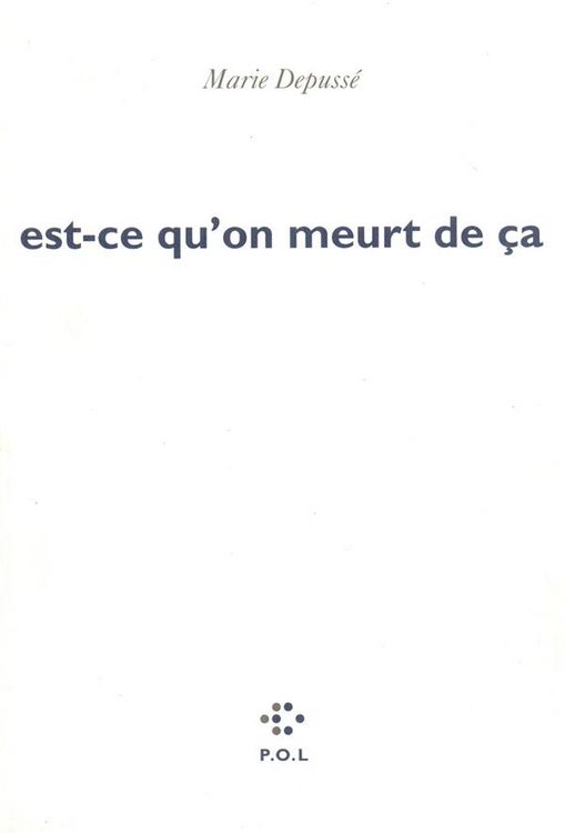 Produktbild: Est-ce qu'on meurt de &ccedil;a