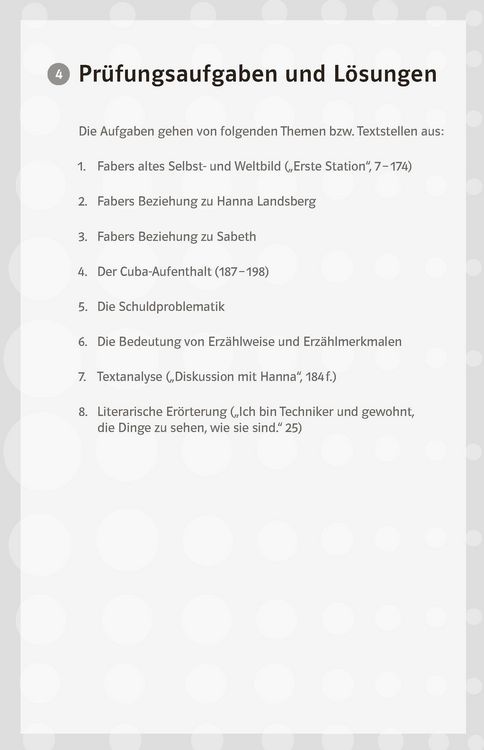 Produktbild: Lekt&uuml;rehilfen Max Frisch 'Homo faber'