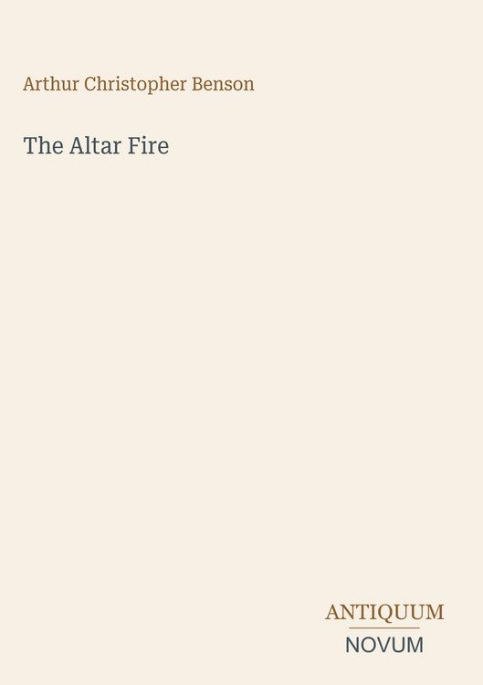 Produktbild: The Altar Fire