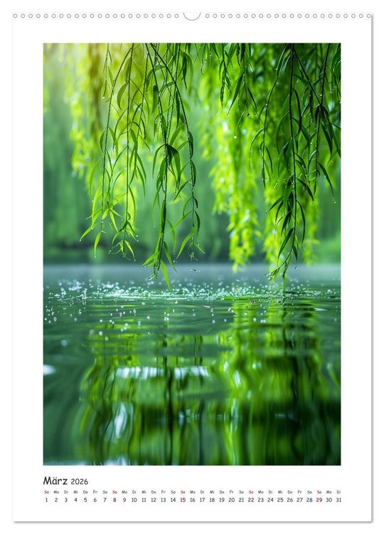Produktbild: Die Bedeutung von Wasser (Wandkalender 2026 DIN A2 hoch), CALVENDO Monatskalender