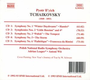 Produktbild: Leaper/Wit/Poln. Nat. RSO: Sinfonien 1-6/+