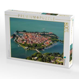 Produktbild: CALVENDO Puzzle Lindau - Juwel am Bodensee | 1000 Teile Lege-Gr&ouml;&szlig;e 64x48cm Foto-Puzzle f&uuml;r gl&uuml;ckliche Stunden