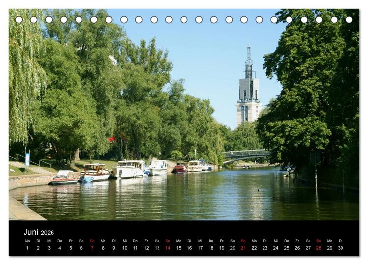 Produktbild: Potsdam Impressionen (Tischkalender 2026 DIN A5 quer), CALVENDO Monatskalender