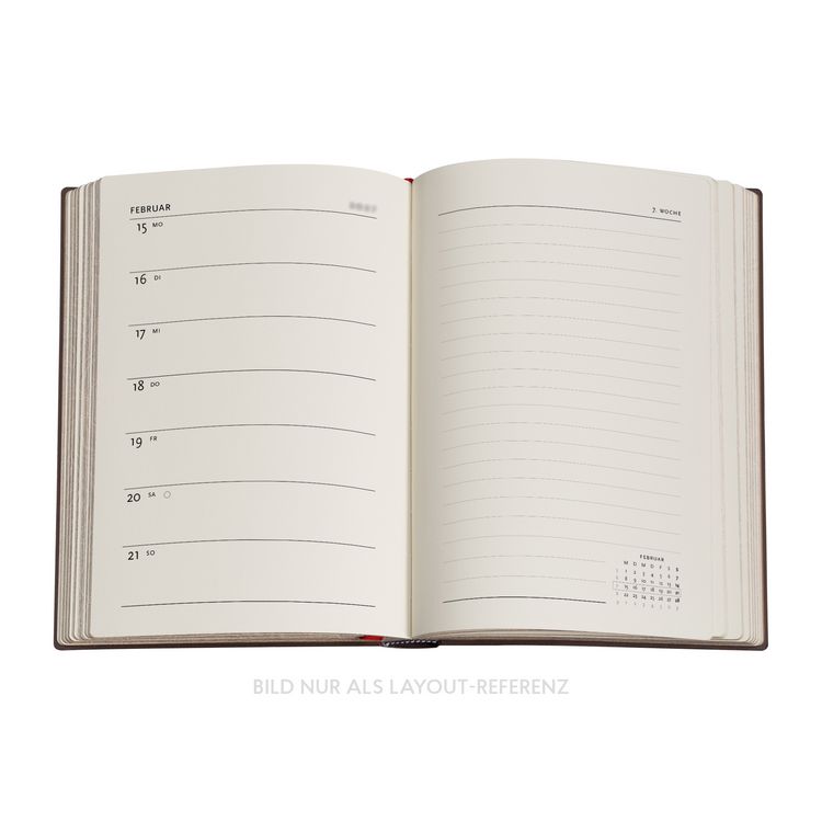 Produktbild: 12-Monatskalender 2027 New York Rose Midi Verso