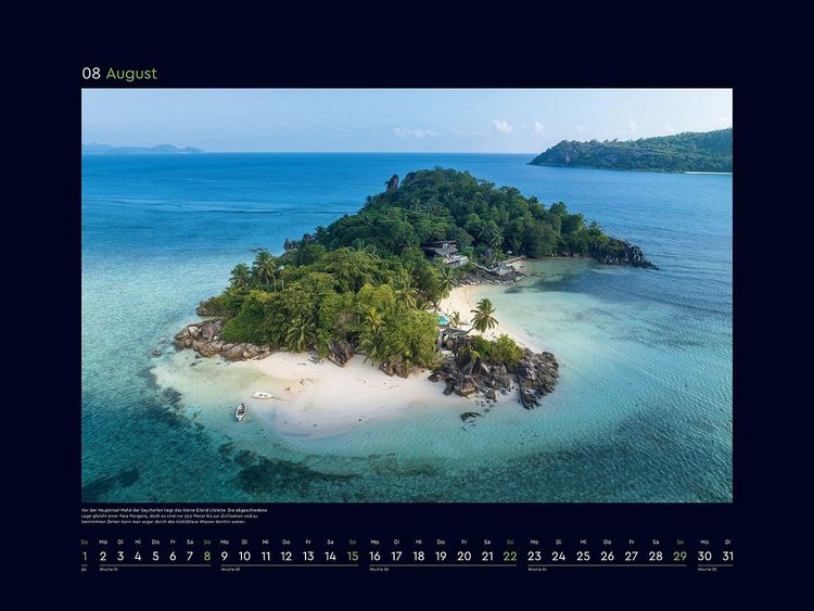 Produktbild: Trauminseln - KUNTH Wandkalender 2027