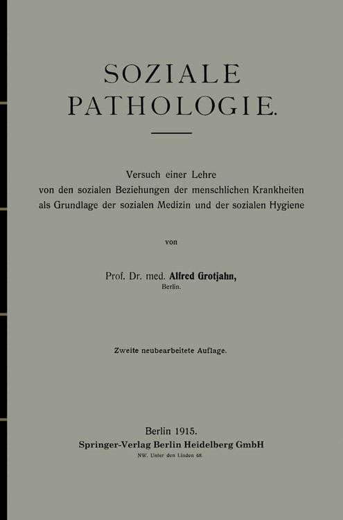 Produktbild: Soziale Pathologie