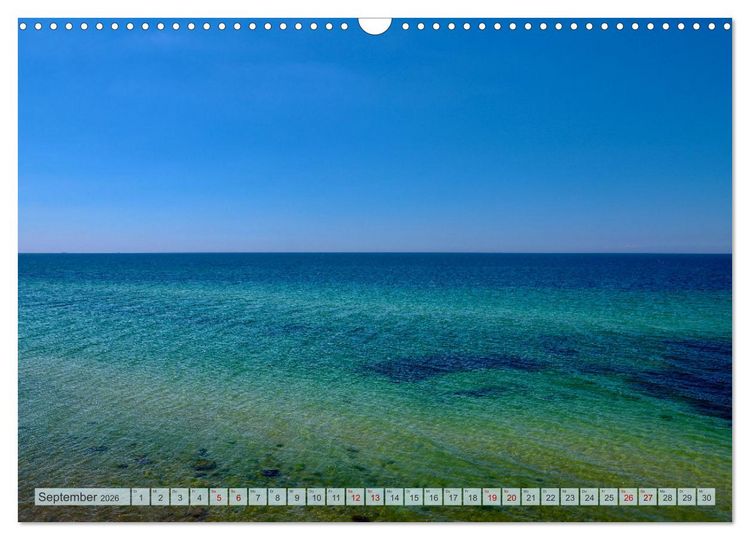 Produktbild: Fischland zwischen Ostsee und Bodden (Wandkalender 2026 DIN A3 quer), CALVENDO Monatskalender