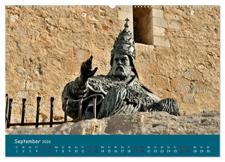 Produktbild: Peniscola - Gelebte Geschichte (Wandkalender 2026 DIN A2 quer), CALVENDO Monatskalender
