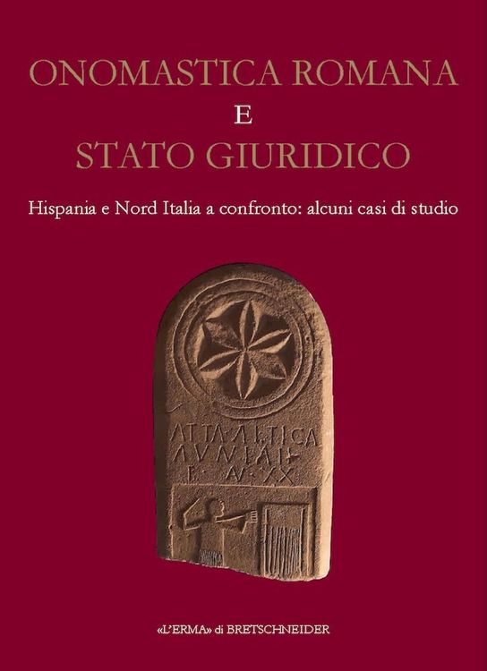 Produktbild: Onomastica romana e stato giuridico