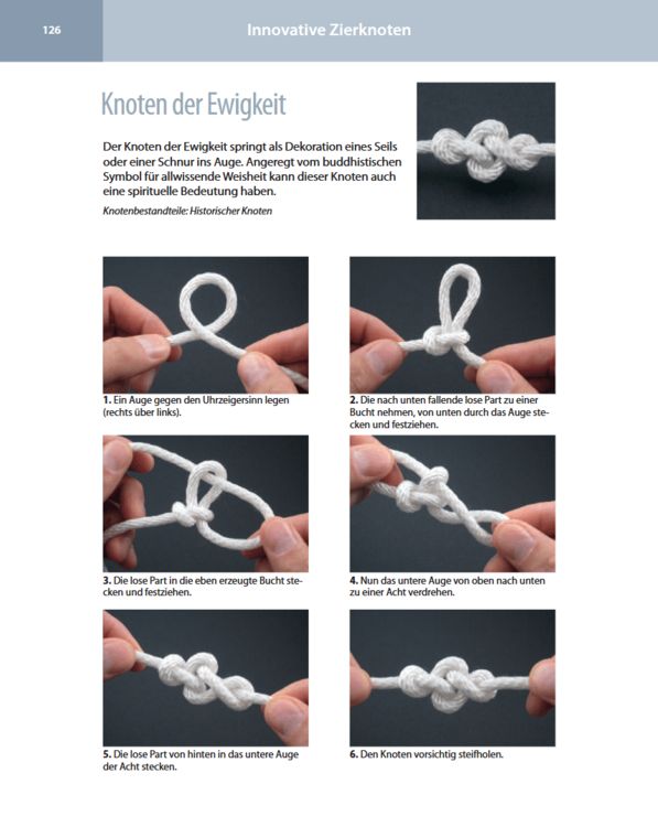 Produktbild: Zierknoten kreativ gekn&uuml;pft
