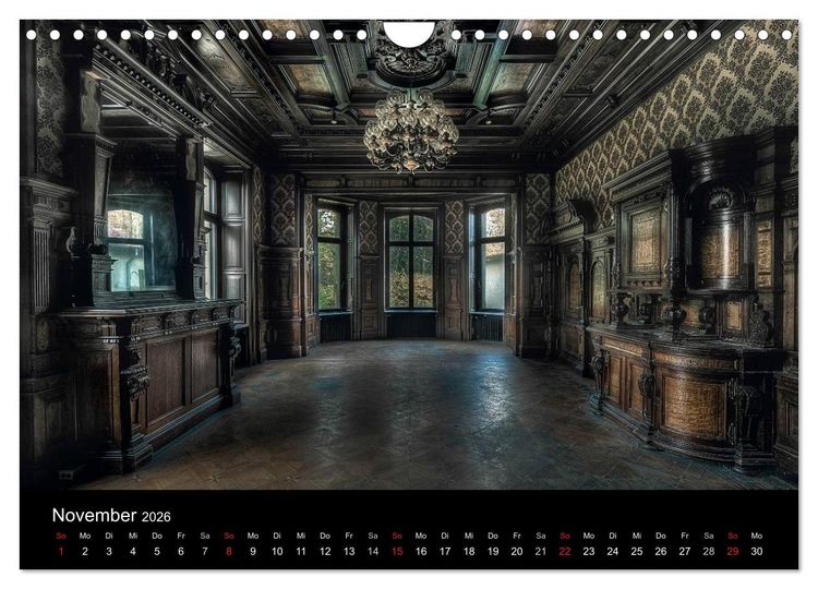 Produktbild: Lost Places - Auch der Verfall hat seinen Charme (Wandkalender 2026 DIN A4 quer), CALVENDO Monatskalender