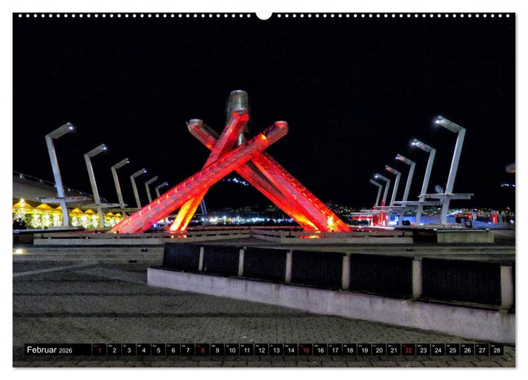 Produktbild: Vancouver - Vancouver Island - Seattle (Wandkalender 2026 DIN A2 quer), CALVENDO Monatskalender