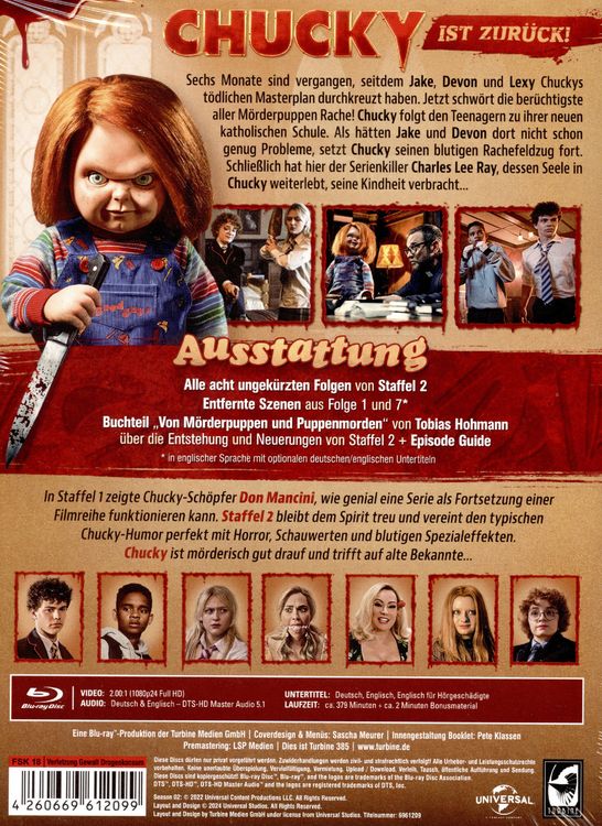 Produktbild: Chucky - Season 2 - Mediabook - Cover A