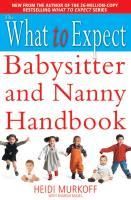 Produktbild: The What to Expect Babysitter and Nanny Handbook