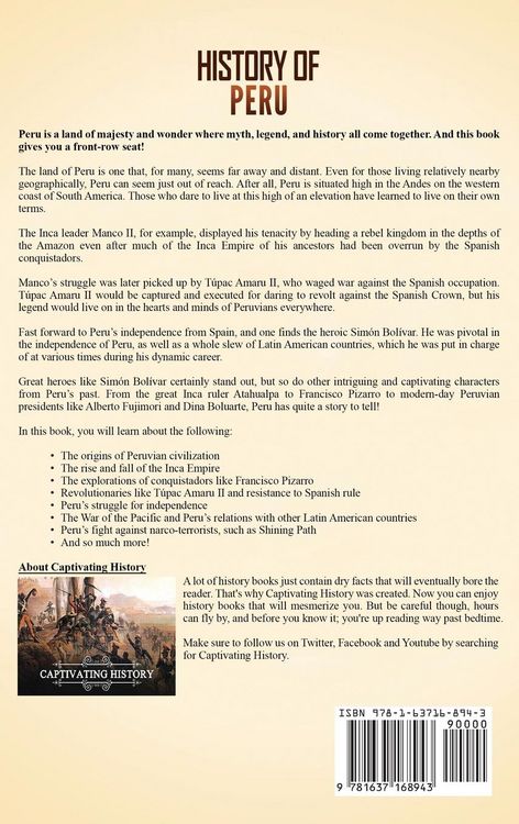 Produktbild: History of Peru