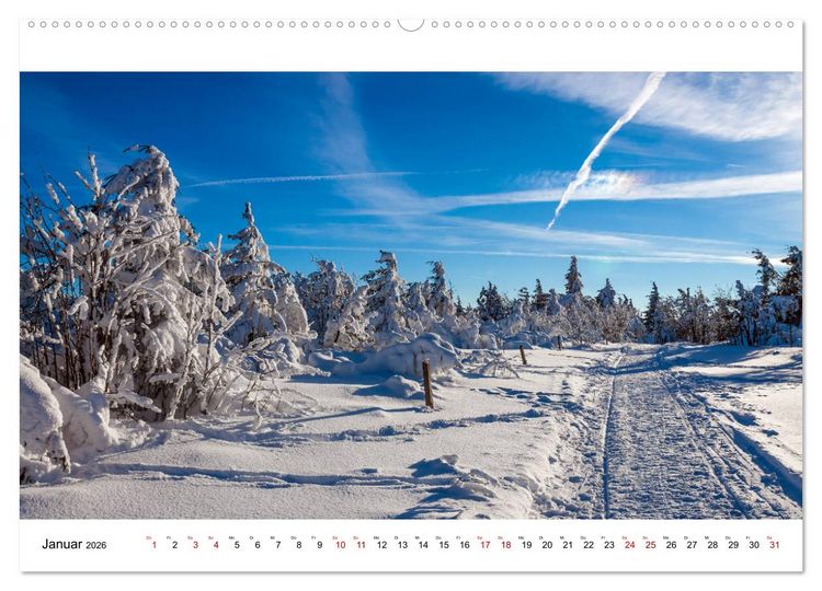 Produktbild: Einblicke in das Erzgebirge (Wandkalender 2026 DIN A2 quer), CALVENDO Monatskalender