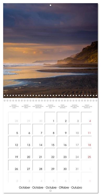 Produktbild: Adventure in Paradise &ndash; New Zealand&rsquo;s North Island (Wall Calendar 2026 12 &times; 12 Inch) CALVENDO 12 Month Wall Calendar