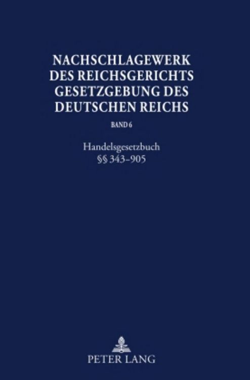 Produktbild: Nachschlagewerk des Reichsgerichts &ndash; Gesetzgebung des Deutschen Reichs