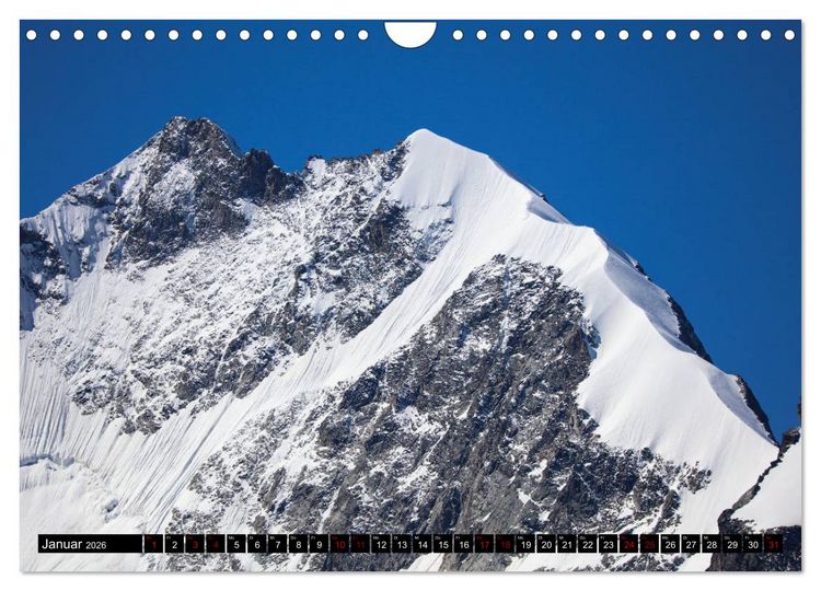 Produktbild: Piz Bernina - H&ouml;hepunkte aus dem Oberengadin (Wandkalender 2026 DIN A4 quer), CALVENDO Monatskalender
